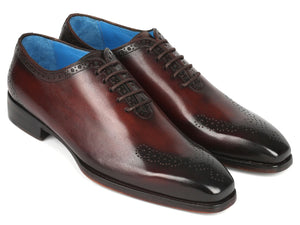 PAUL PARKMAN Shoes Paul Parkman Goodyear Welted Punched Oxfords Brown (ID#7614-BRW)