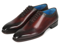 PAUL PARKMAN Shoes Paul Parkman Goodyear Welted Punched Oxfords Brown (ID#7614-BRW)