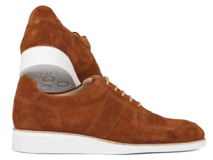 PAUL PARKMAN Shoes Paul Parkman Men's Casual Shoes Camel Suede (ID#192-SD-CML)