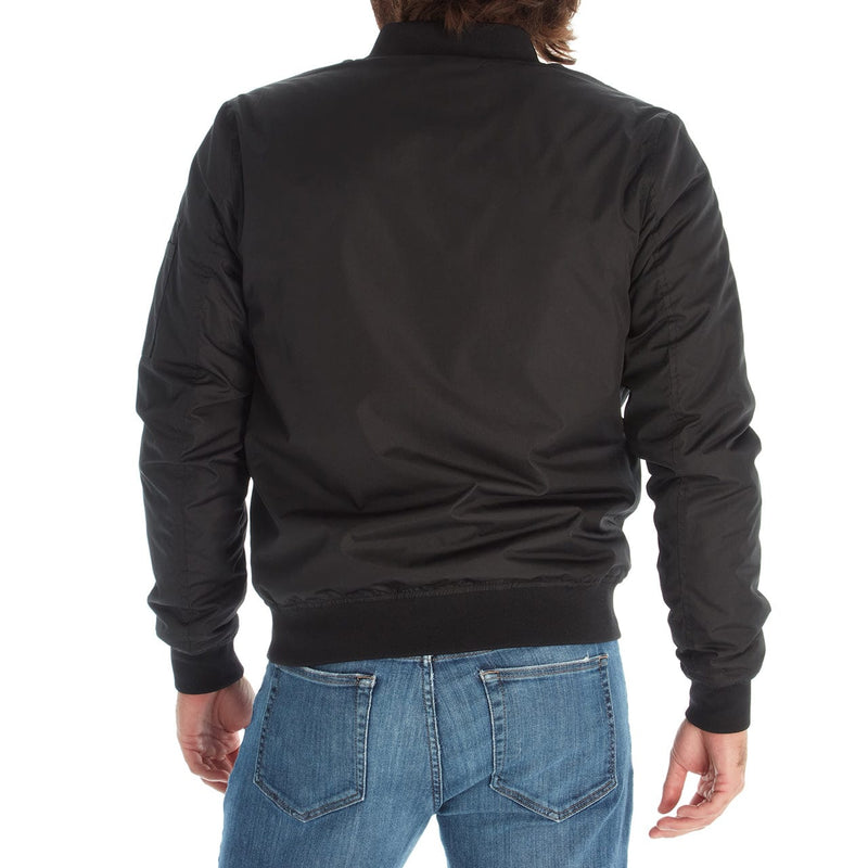 PX Clothing Bomber Jackets Lewis Sherpa Lined Bomber Jacket