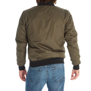 PX Clothing Bomber Jackets Lewis Sherpa Lined Bomber Jacket