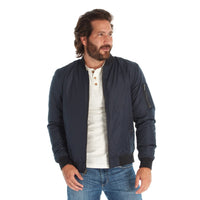 PX Clothing Bomber Jackets Lewis Sherpa Lined Bomber Jacket