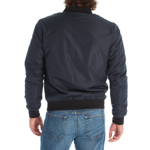 PX Clothing Bomber Jackets Lewis Sherpa Lined Bomber Jacket