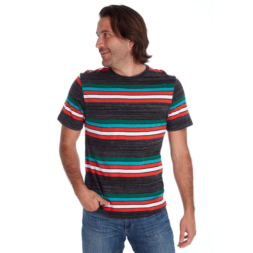 PX Clothing Crew Neck Tees Blake Striped Tee