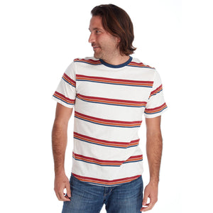 PX Clothing Crew Neck Tees Braden Striped Tee