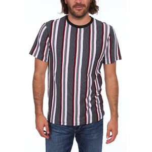 PX Clothing Crew Neck Tees Corbin Striped Tee