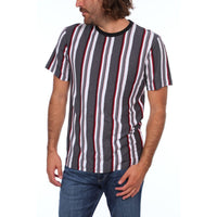 PX Clothing Crew Neck Tees Corbin Striped Tee