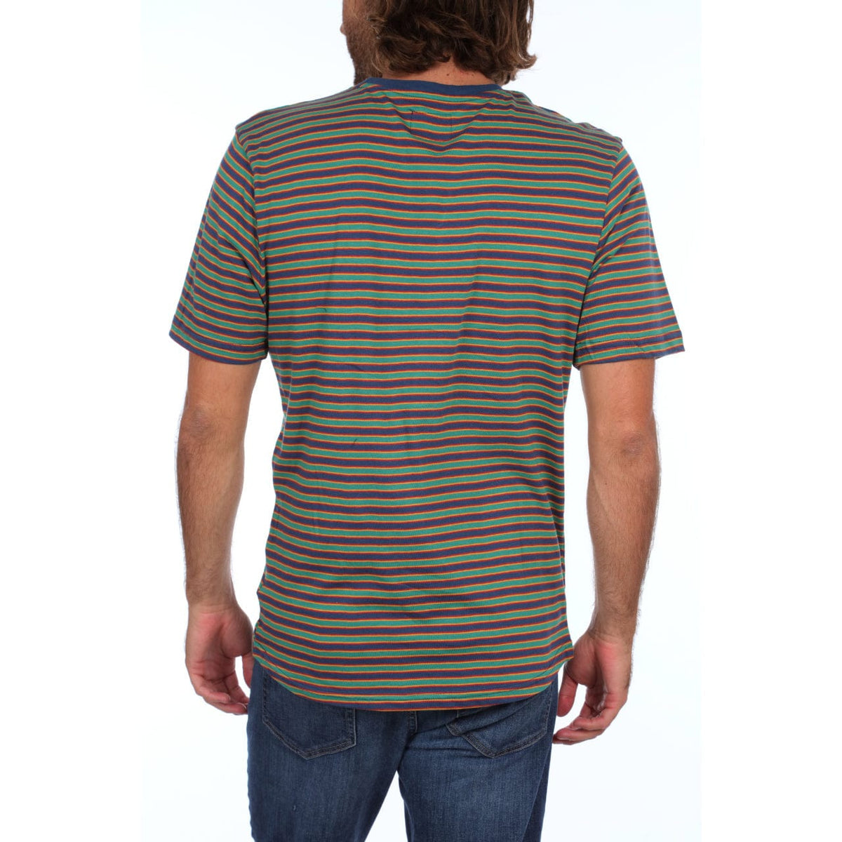 PX Clothing Crew Neck Tees Dawson Striped Tee