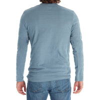 PX Clothing Crew Neck Tees Devin Textured Long Sleeve Tee
