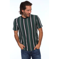 PX Clothing Crew Neck Tees Donovan Striped Tee