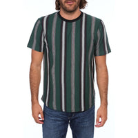 PX Clothing Crew Neck Tees Donovan Striped Tee