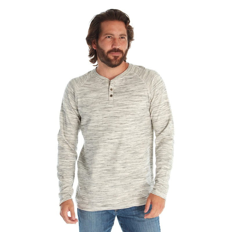 PX Clothing Henley Tees Larry Long Sleeve Henley