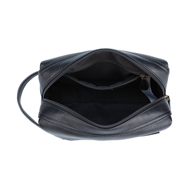 PX Clothing Men's Bag Black PX Black Fletcher Vegan Leather Dopp Kit