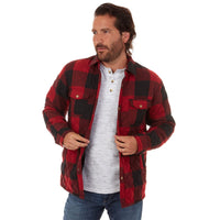 PX Clothing Men's Outerwear Brody Quilted Flannel Jacket | PX