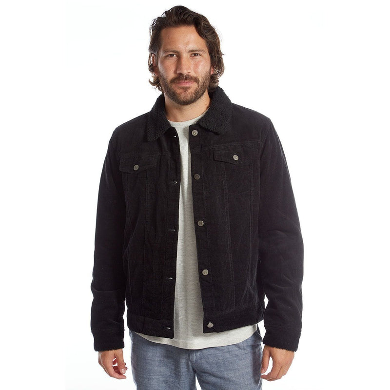 PX Clothing Men's Outerwear PX Marlon Corduroy Aviator Jacket