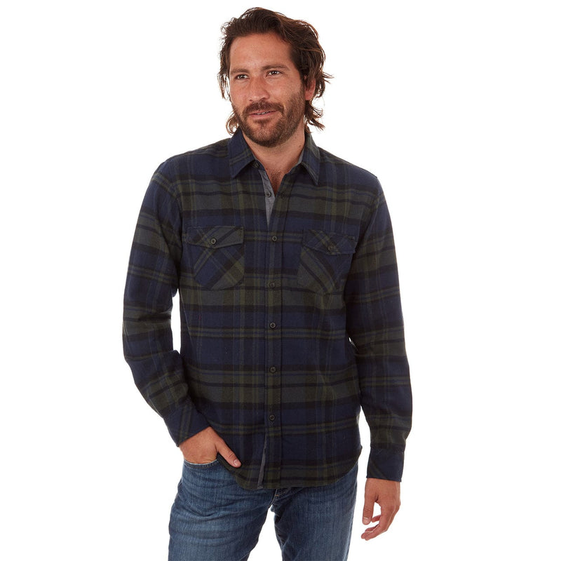 PX Clothing Men's Shirt Jaylen Flannel Shirt | PX