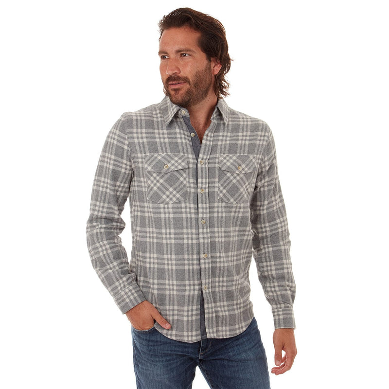 PX Clothing Men's Shirt Luca Flannel Shirt | PX