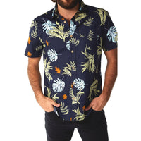 PX Clothing Men's Shirt Parker Floral Shirt