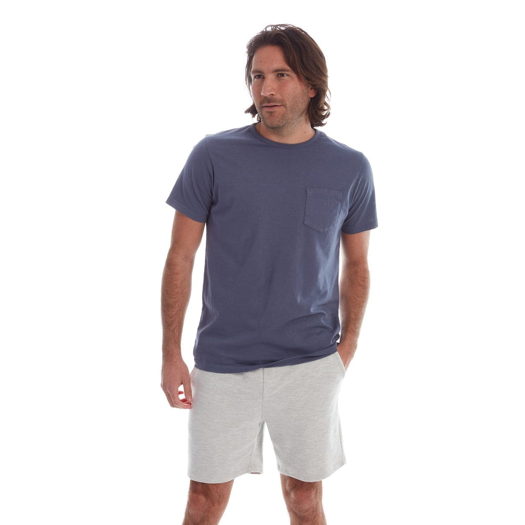 PX Clothing Men's Shorts Bo Ottoman Elastic Waist Short