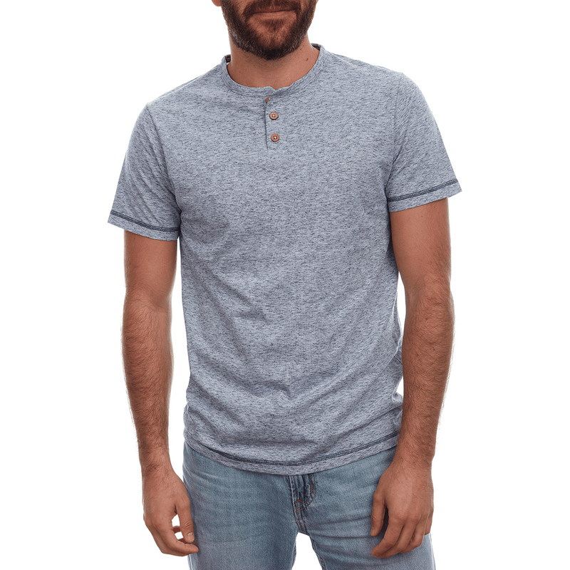 PX Clothing Men's Tees & Tanks Avery Striped Henley