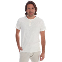 PX Clothing Men's Tees & Tanks Gabe Solid Slub Henley