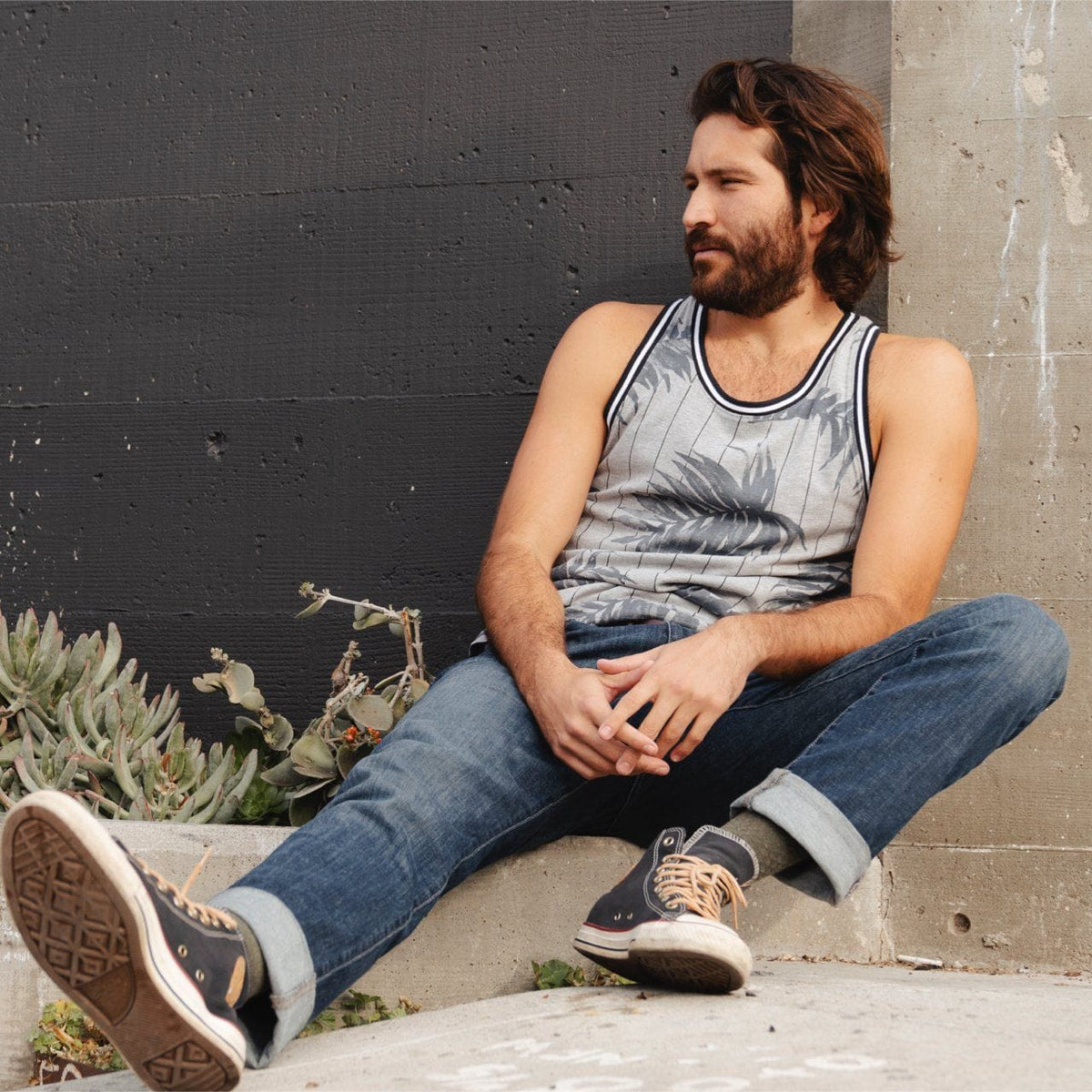 PX Clothing Men's Tees & Tanks Jonas Ribbed Tank