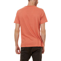 PX Clothing Men's Tees & Tanks Nixon Striped Tee in True Orange