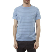 PX Clothing Men's Tees & Tanks Oscar Striped Tee in Light Blue