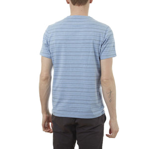 PX Clothing Men's Tees & Tanks Oscar Striped Tee in Light Blue