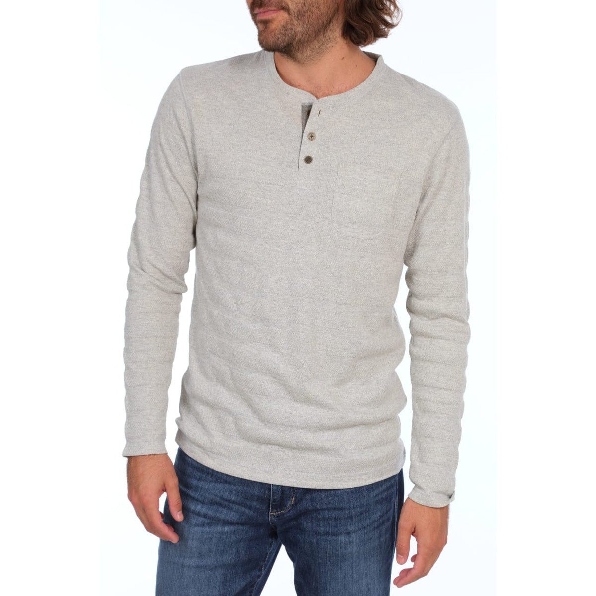 PX Clothing Men's Tees & Tanks PX Harper Long Sleeve Henley