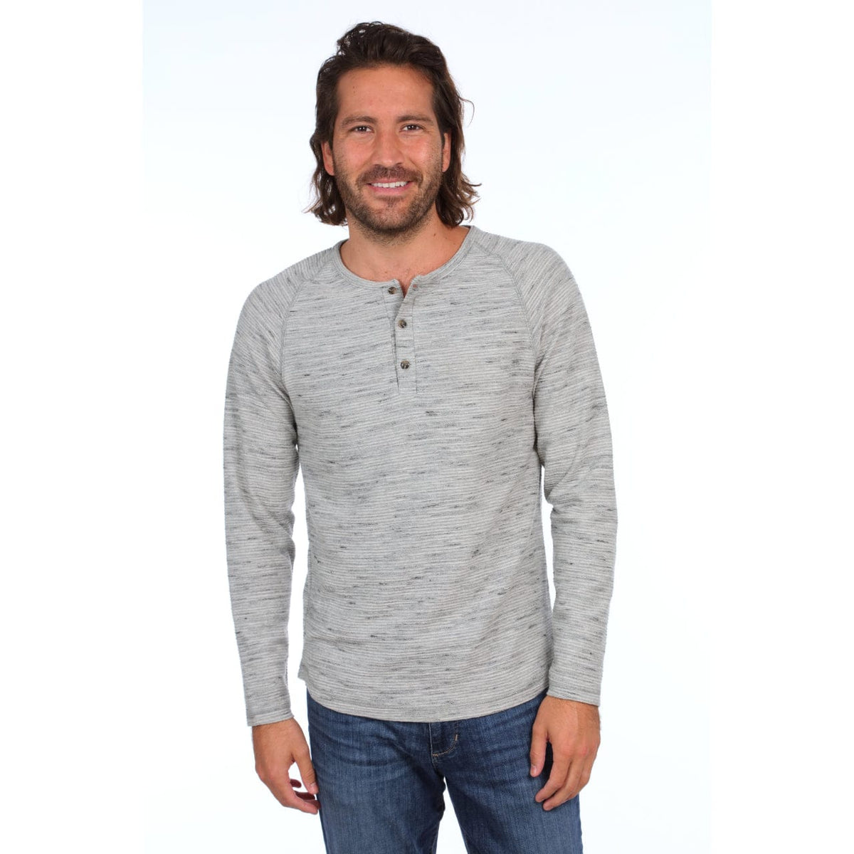 PX Clothing Men's Tees & Tanks PX Jax Long Sleeve Henley