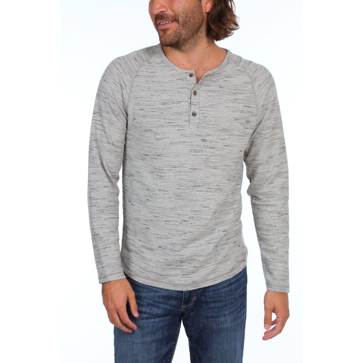 PX Clothing Men's Tees & Tanks PX Jax Long Sleeve Henley