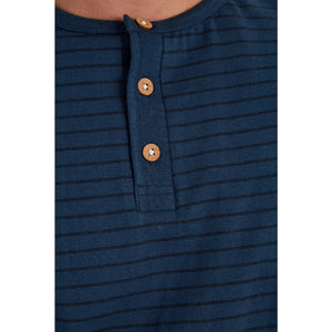 PX Clothing Men's Tees & Tanks Rafael Striped Henley