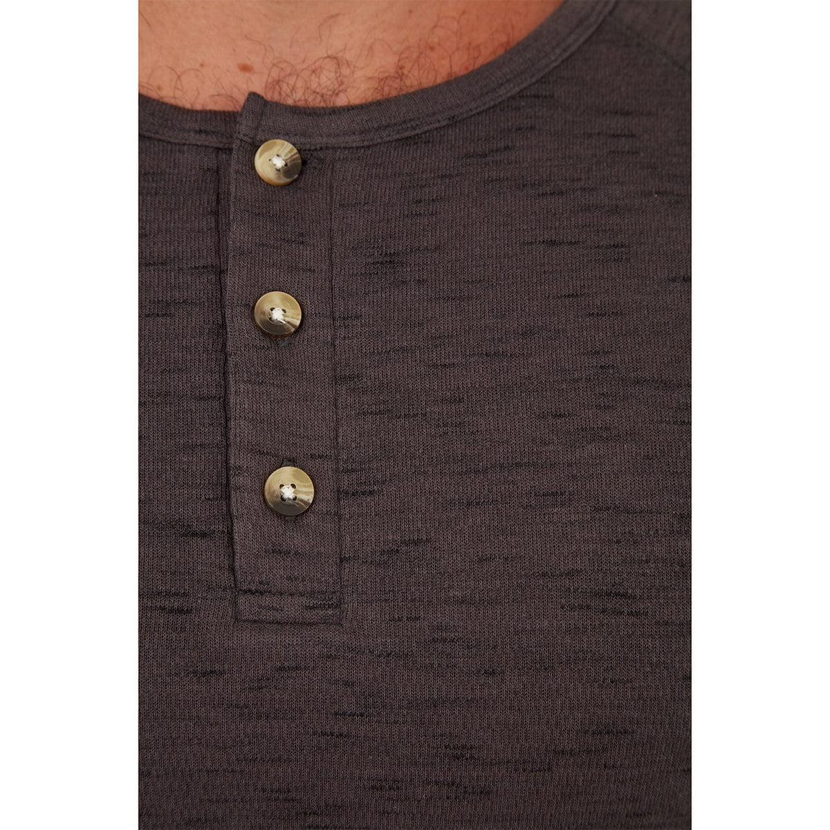PX Clothing Men's Tees & Tanks Sean Long Sleeve Henley | PX