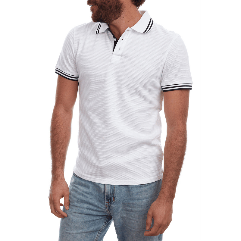 PX Clothing Polo Owen Textured Polo