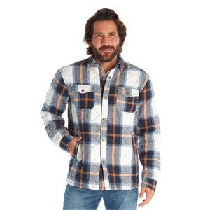 PX Clothing Quilted Flannel Jackets Noel Quilted Flannel Jacket