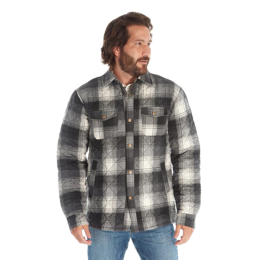 PX Clothing Quilted Flannel Jackets Ricky Quilted Flannel Jacket