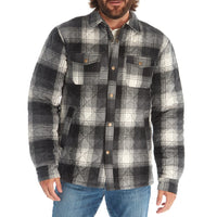 PX Clothing Quilted Flannel Jackets Ricky Quilted Flannel Jacket