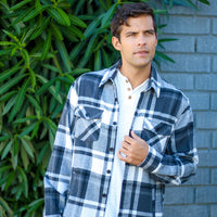 PX Clothing Shackets Stan Plaid Shacket