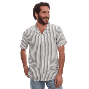 PX Clothing Short Sleeve Shirt, Shirt Andy Textured Resort Shirt