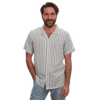 PX Clothing Short Sleeve Shirt, Shirt Andy Textured Resort Shirt