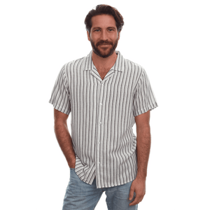 PX Clothing Short Sleeve Shirt, Shirt Andy Textured Resort Shirt