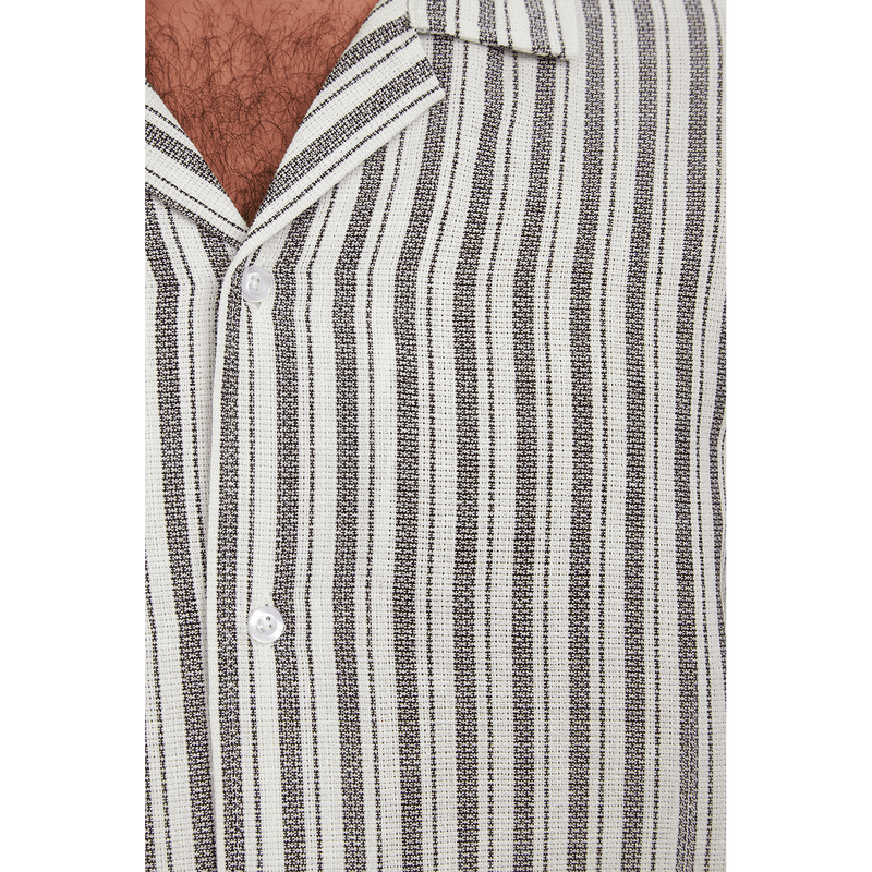 PX Clothing Short Sleeve Shirt, Shirt Andy Textured Resort Shirt