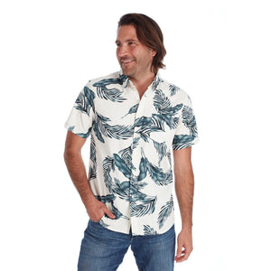 PX Clothing Short Sleeve Shirt, Shirt Jude Printed Slub Shirt