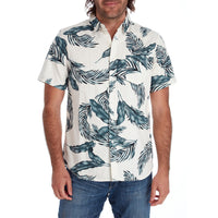 PX Clothing Short Sleeve Shirt, Shirt Jude Printed Slub Shirt