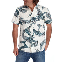 PX Clothing Short Sleeve Shirt, Shirt Jude Printed Slub Shirt