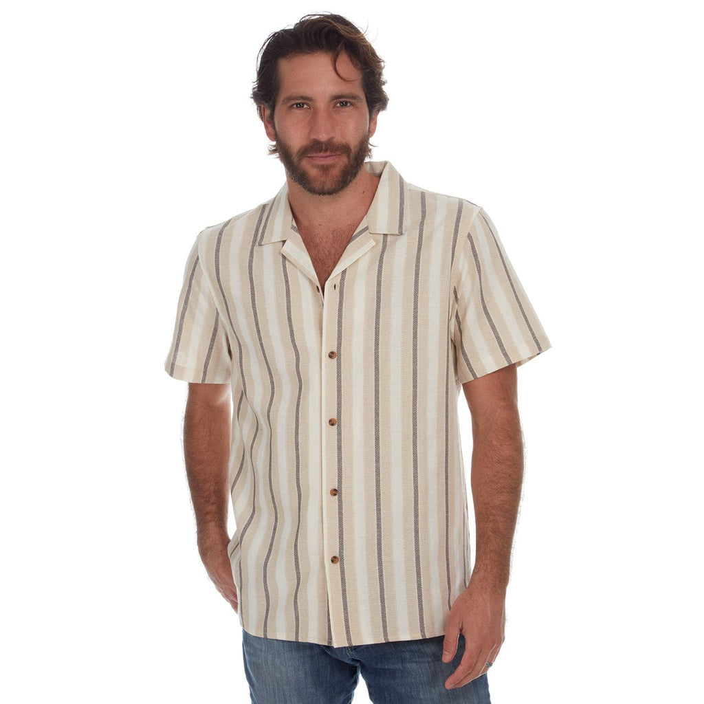 PX Clothing Short Sleeve Shirt, Shirt Sawyer Textured Resort Shirt