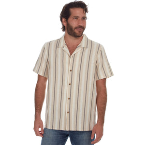 PX Clothing Short Sleeve Shirt, Shirt Sawyer Textured Resort Shirt