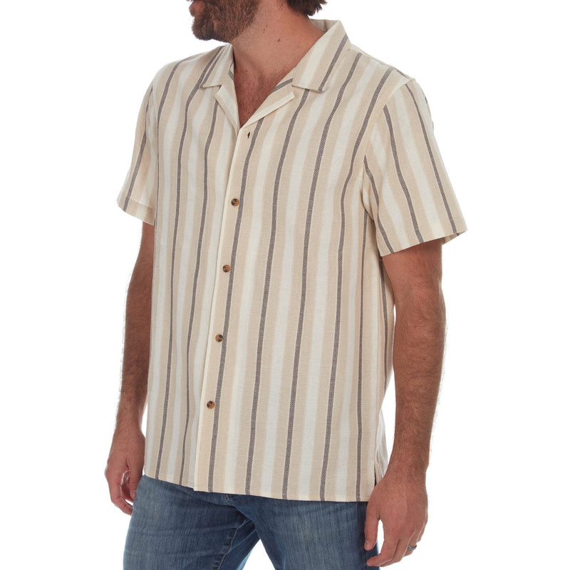 PX Clothing Short Sleeve Shirt, Shirt Sawyer Textured Resort Shirt