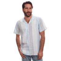 PX Clothing Short Sleeve Shirt, Shirt Silas Linen Cotton Shirt